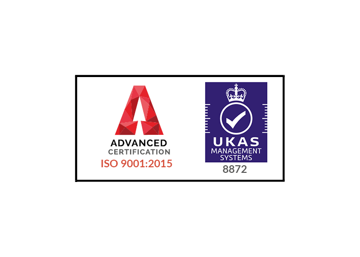 Advanced Certification ISO 9001:2015 logo
